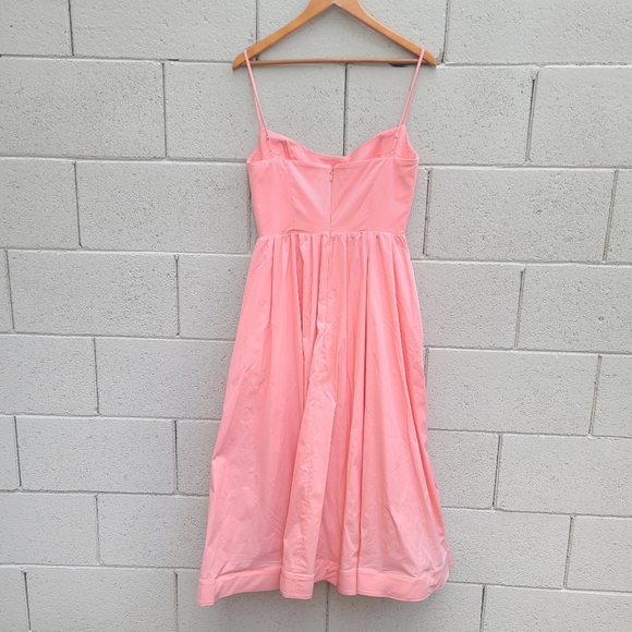 House Of CB | Lolita Rose Pink Cotton Corset Sundress Size Medium - Picture 10 of 15